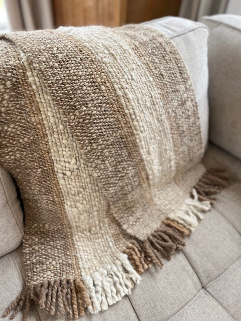 Wool Throws and Table Runners