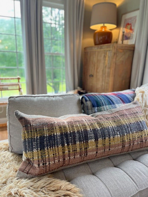 Handwoven Wool Pillow