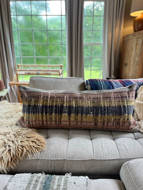 Handwoven Wool Pillow