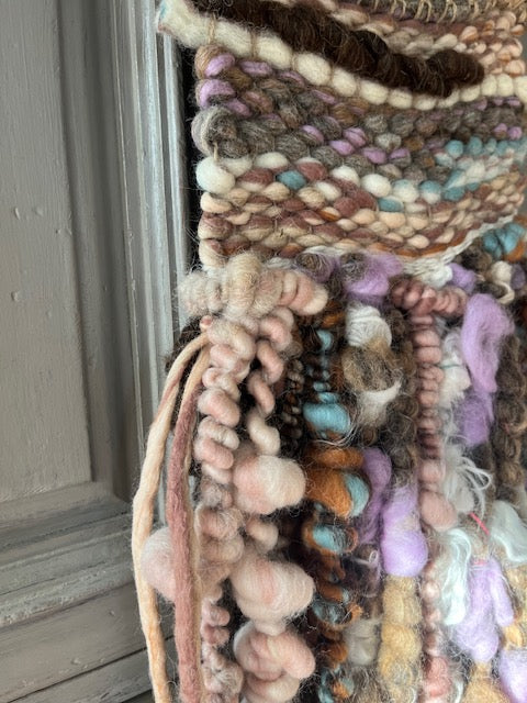 Art Yarn Wall Weaving- Design 4