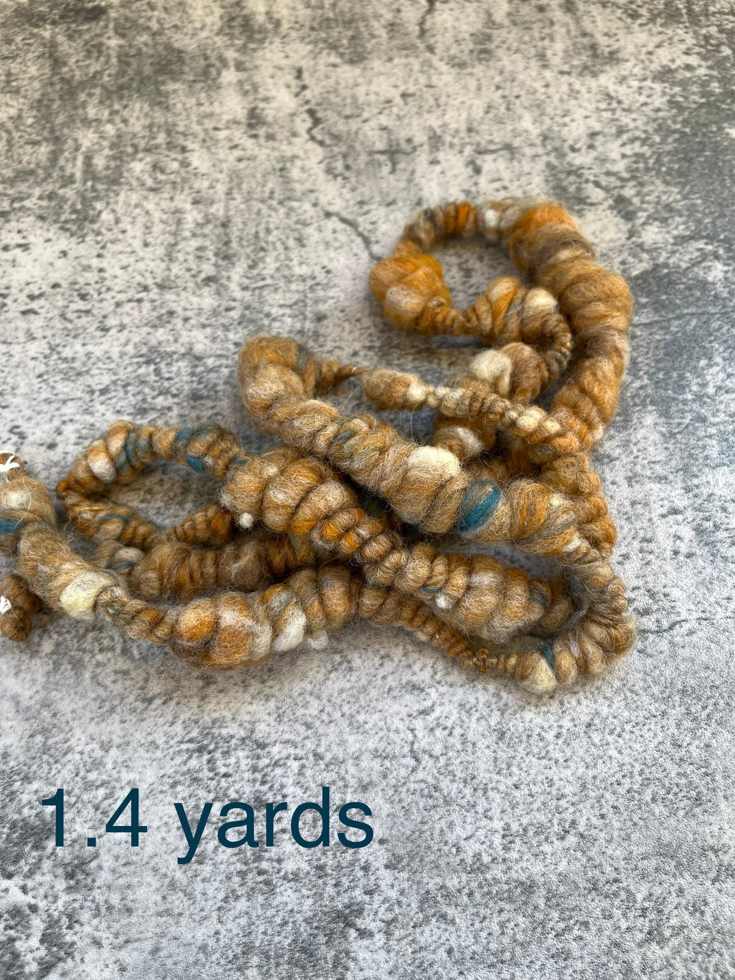 Hand Spun Art Yarn- Southwest Neutrals