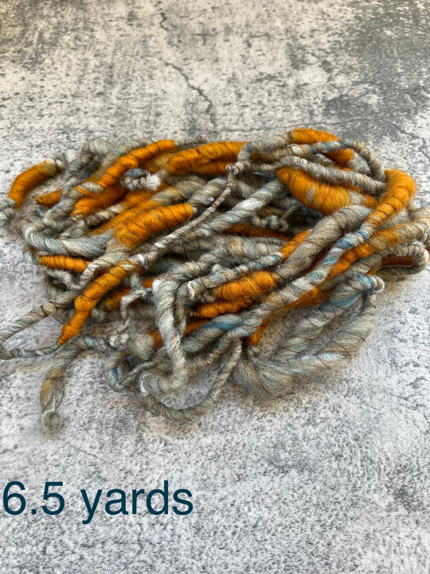 Hand Spun Art Yarn- Southwest Neutrals