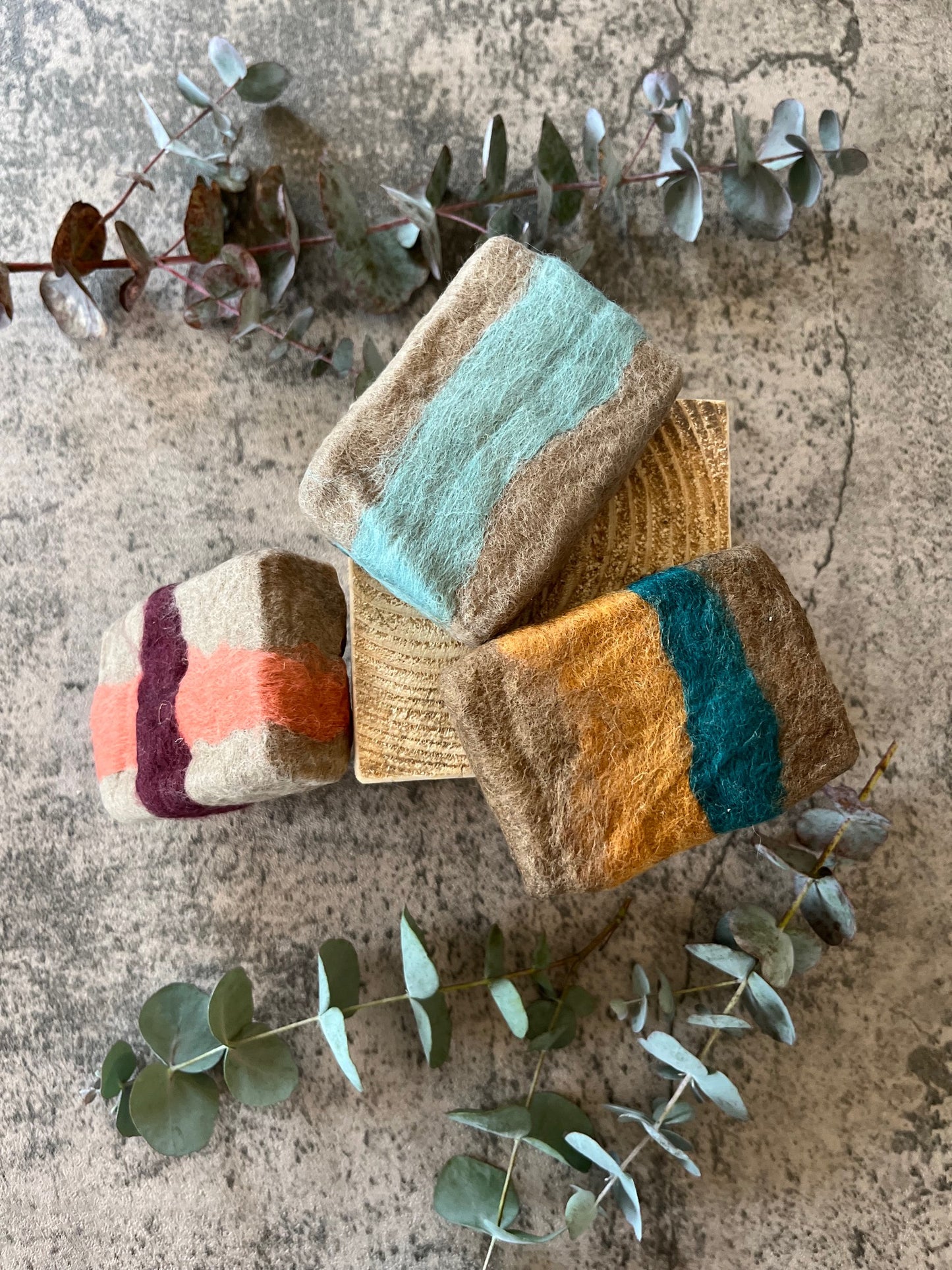 Hand Felted Soaps