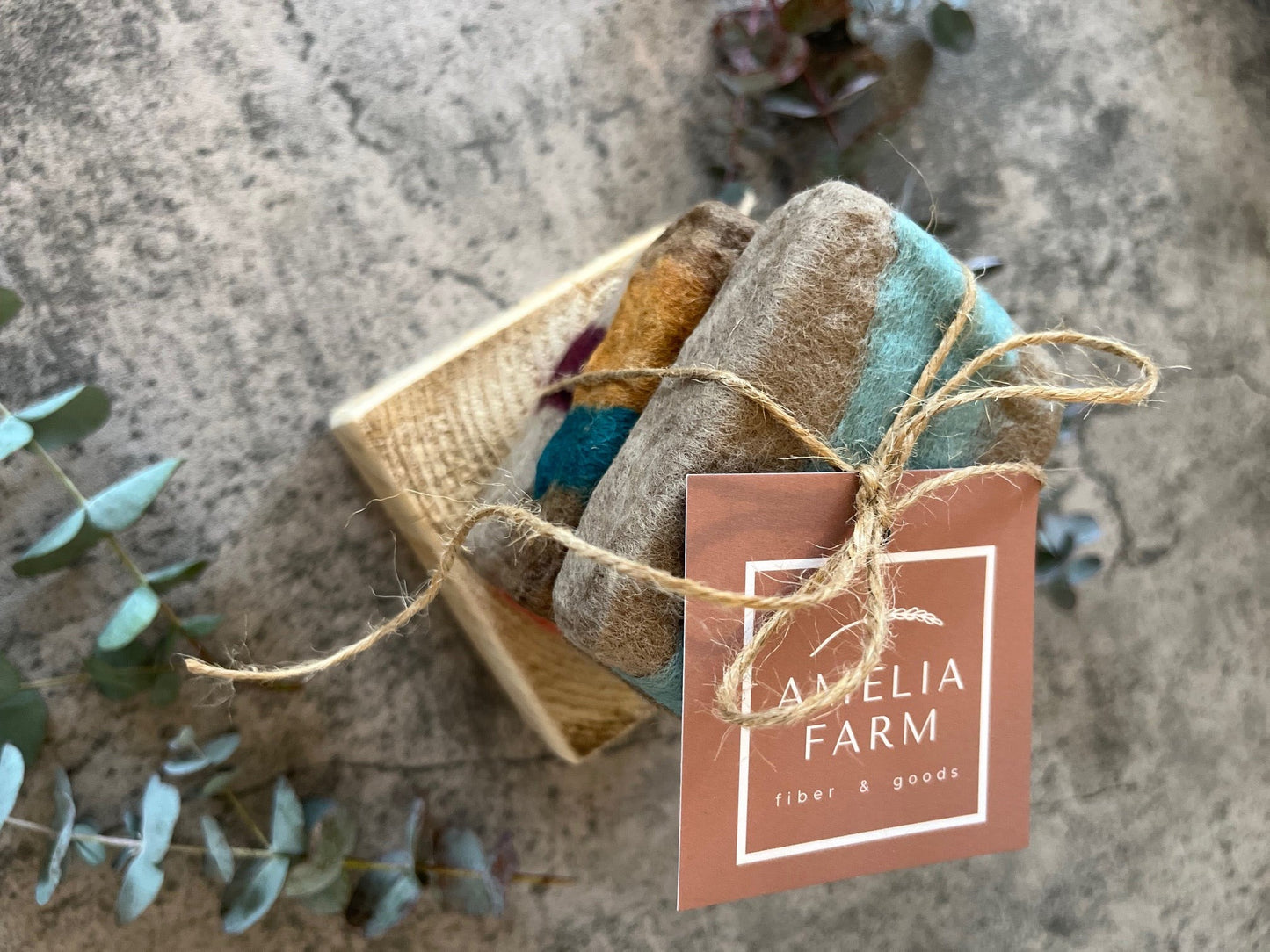 Hand Felted Soaps