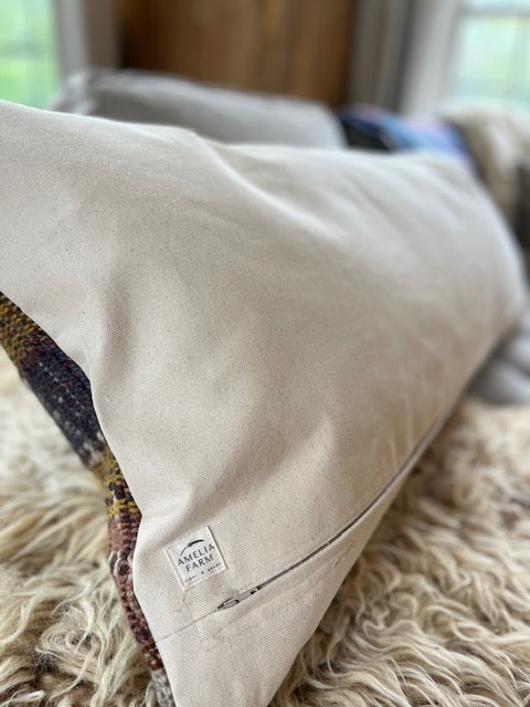 Handwoven Wool Pillow