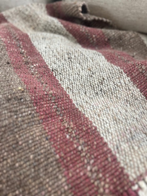 Hand Woven Wool Throw/Table Runner