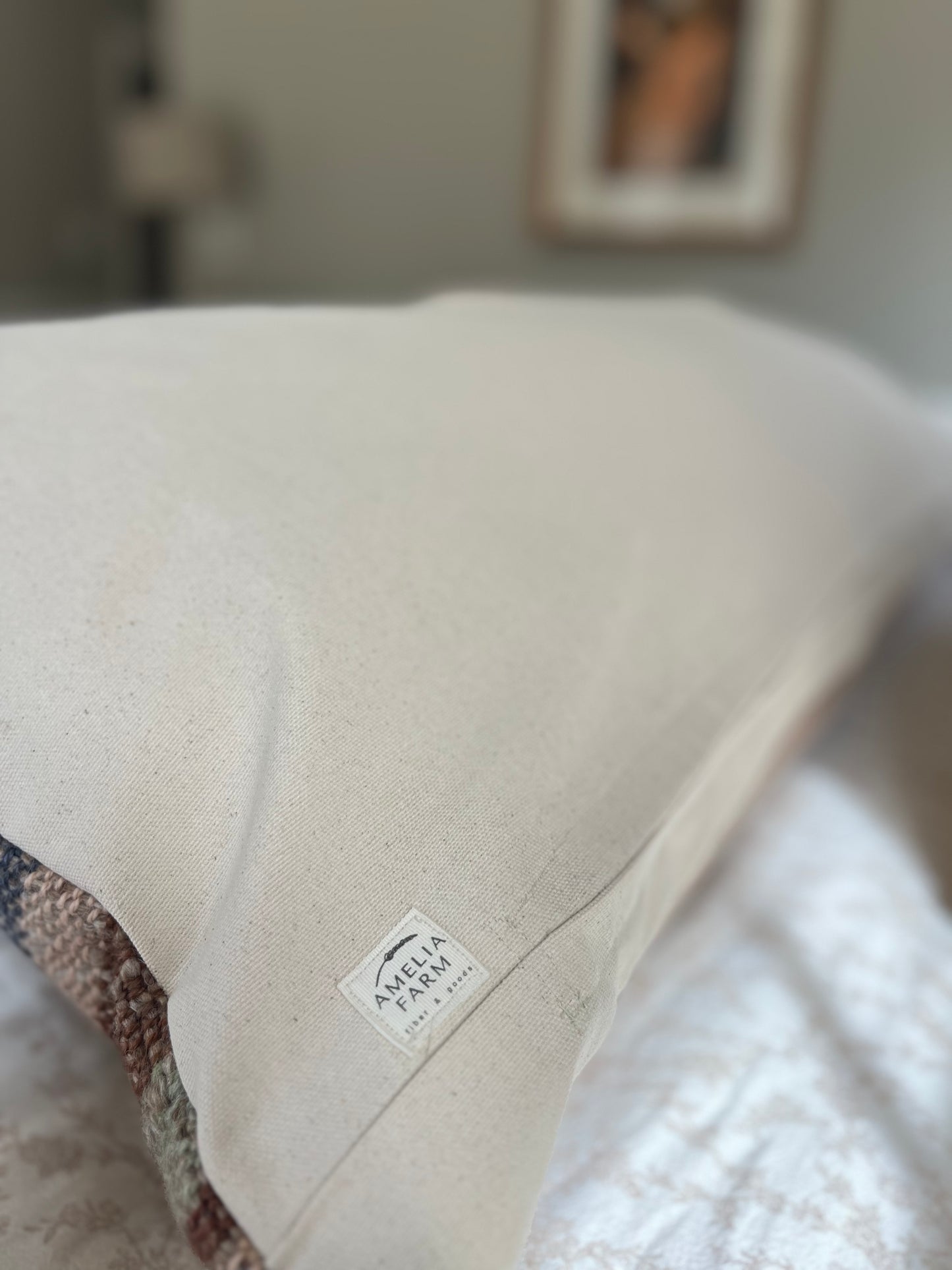 Handwoven Wool Pillow